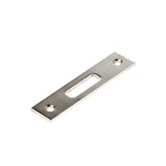 SLUITPLAAT VOOR ROLSLOT VERNIKKELT 100X22X3MM