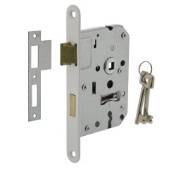 INTERSTEEL WONINGBOUW KLAVIER DAG- EN NACHTSLOT WIT 55 MM
