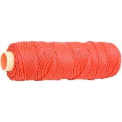 METSELKOORD NYLON ROL ROOD 50 METER