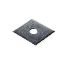 GB VOLGPLAAT ELEKTROLYTISCH VERZINKT M12 60 X 60 X 5MM 84433