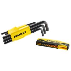 STANLEY STIFTSLEUTELSET INBUS HEX GRIP 9-DLG STANLEY STIFTSLEUTELSET INBUS HEX GRIP 9-DLG