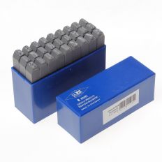 SLAGLETTERSET A-Z 27-DELIG 8MM SLAGLETTERSET A-Z 27-DELIG 8MM