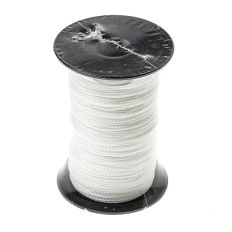 NYLONKOORD WIT GEVLOCHTEN 1MM(200M)