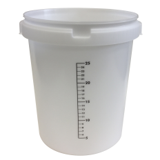 GRIPLINE-O KUIP 30L MF NATUREL, DRUK; L-SCALA+EAN