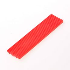 KUNSTSTOF STEUNBLOKJE (GLASBLOKJE / BEGLAZINGSBLOKJE), ROOD 22 X 3 X 100MM KUNSTSTOF STEUNBLOKJE (GLASBLOKJE / BEGLAZINGSBLOKJE), ROOD 22 X 3 X 100MM