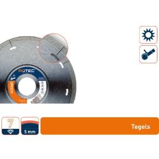 DIAMANTZAAGBLAD 'PYTHON 7 / SPEEDY', ø115X1,2Xø22,2 DIAMANTZAAGBLAD 'PYTHON 7 / SPEEDY', ø115X1,2Xø22,2