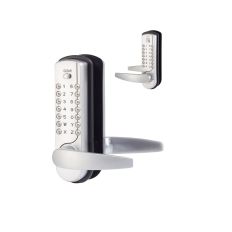 CODESLOT MECHANISCH VRIJZETPAL DUBBELZIJDIG, ZILVER