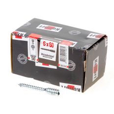 AFSTANDSCHROEF VERZINKT 6.0 X 60MM TORX 25
