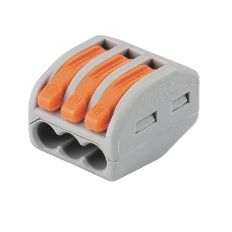 WAGO LASKEM 3-VOUDIG HERGEBRUIK (50ST) WAGO LASKEM 3-VOUDIG HERGEBRUIK (50ST)