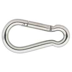 KARABIJNHAAK 50X 5MM RVS KAH 05005 IZL KARABIJNHAAK 50X 5MM RVS KAH 05005 IZL