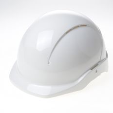 VEILIGHEIDSHELM CENT KORTE KLEP ROOFER WIT