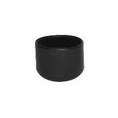 OMSTEEKDOP ROND 19MM PVC ZWART OMSTEEKDOP ROND 19MM PVC ZWART
