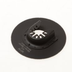 ZAAGBLAD ROND BIM 80MM VOOR ONDER ANDERE HOUT EN METAAL, TYPE Q12, MET UNIVERSELE AANSLUITING