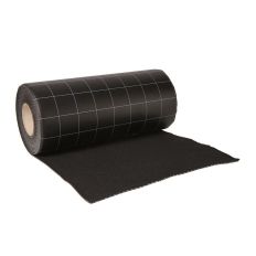 4TECX LOODVERVANGER STANDAARD ZWART 250MM 12 METER ROL