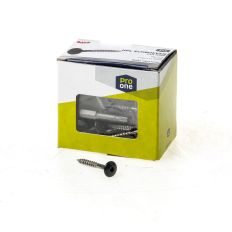 KLEURKOPSCHROEF RVS 4,8X38 R7016 ANTRAC (100) KLEURKOPSCHROEF RVS 4,8X38 R7016 ANTRAC (100)