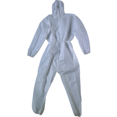 WEGWERPOVERALL QUICK-COVER PLP WIT MAAT XL