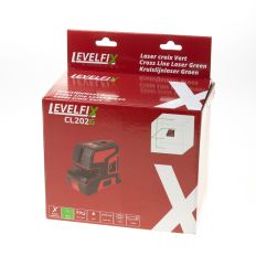 LEVELFLIX LIJNLASER CPL102G GROEN LEVELFLIX LIJNLASER CPL102G GROEN