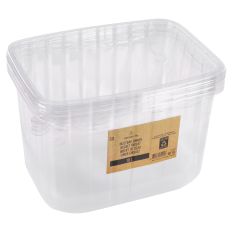 COPENHAGEN PRO INZETBAK - T.B.V. EMMER 10 LITER - STAPELBAAR - KUNSTSTOF - TRANSPARANT COPENHAGEN PRO INZETBAK - T.B.V. EMMER 10 LITER - STAPELBAAR - KUNSTSTOF - TRANSPARANT