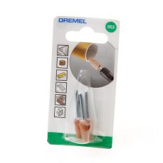 BOSCH DREMEL SLIJPSTIFT ALUMINIUMOXIDE 6.4MM 953 BOSCH DREMEL SLIJPSTIFT ALUMINIUMOXIDE 6.4MM 953