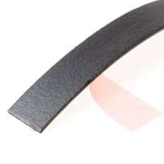 LUVEMA BRANDVERTRAGEND PROFIEL ZELFKLEVEND ZWART 10 X 2.5MM