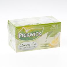 PICKWICK GREEN TEA ORIGINAL LEMON DOOSJE MET 25 ZAKJES