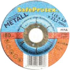 DOORSLIJPSCHIJF SAFE-PROTEX METAAL ø125X3,0Xø22,2 DOORSLIJPSCHIJF SAFE-PROTEX METAAL ø125X3,0Xø22,2