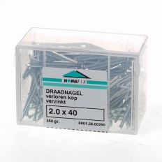 HOMEFIX DRAADNAGEL VZ PK 2.4X45 (200GR) HOMEFIX DRAADNAGEL VZ PK 2.4X45 (200GR)