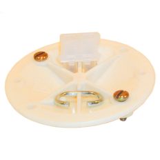 CENTRAALDOOSDEKSEL ROND + KROONSTEEN 71MM WIT ABB CENTRAALDOOSDEKSEL ROND + KROONSTEEN 71MM WIT ABB