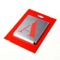 SJABLOON LETTERS A T/M Z - 100MM SJABLOON LETTERS A T/M Z - 100MM