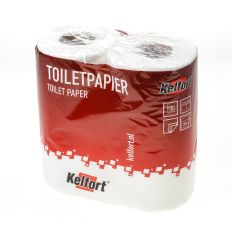 TOILETPAPIER KELFORT 2LGS (4X200VEL). TOILETPAPIER KELFORT 2LGS (4X200VEL).
