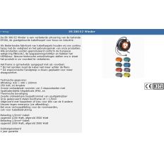 KABELHASPEL EZ WINDER 3 X 1.5MM² X LENGTE 50 METER KABELHASPEL EZ WINDER 3 X 1.5MM² X LENGTE 50 METER