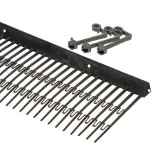 SOLAR VOGELSCHROOT150 X1000MM ZWART (+5CLIPS)