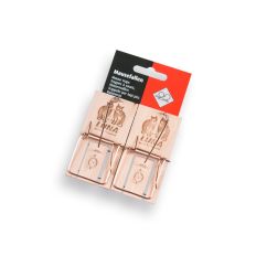 MUIZENVAL HOUT LUNA, 2 STUKS OP BLISTERKAART