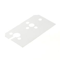 BRANDWEREND PLAATJE 165X90MM SLOT PC72