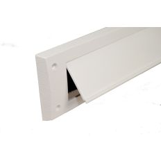 LETTER PLATE BASIC LID WHITE