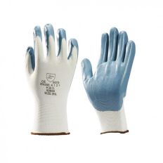 HANDSCHOEN NITRILE FOAM GECOAT GRIJS XL MAAT 10