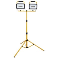 TAB45223 SET 2X23W LED BOUWLAMPEN OP STATIEF