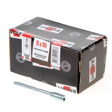 AFSTANDSCHROEF VERZINKT 6.0 X 80MM TORX 25