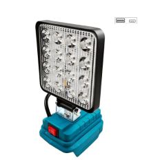 LEDLAMP GESCHIKT VOOR MAKITA ACCU 27W-5400 LUM LEDLAMP GESCHIKT VOOR MAKITA ACCU 27W-5400 LUM