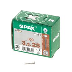 SPAX ACHTERWANDKOP Z/LENS VD 3,5X25 SPAX ACHTERWANDKOP Z/LENS VD 3,5X25