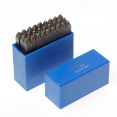 SLAGLETTERSET A-Z 27-DELIG 2MM SLAGLETTERSET A-Z 27-DELIG 2MM