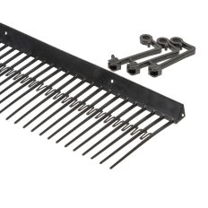 SOLAR VOGELSCHROOT 120MM ZWART (+4 CLIPS)