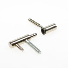 AXA paumelles scharnier 14mm x 75mm roestvrij staal voor houten deuren