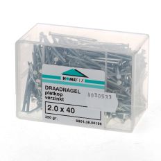 HOMEFIX DRAADNAGEL VZ PK 2.0X40 (200GR) HOMEFIX DRAADNAGEL VZ PK 2.0X40 (200GR)