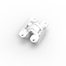 ARGENTA 3D VERSTELBAAR, ONZICHTBAAR SCHARNIER, INVISIBLE SMALL, MAT WIT RAL 9016