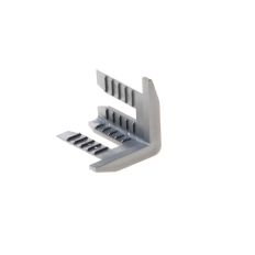 OXLOC EINDSTUKJE TBV HOEKBESCHERMER GRIJS 25 X 25 X 1MM