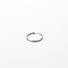 1602-25N SLEUTELRING DIAMETER 25MM UITWENDIG VERNIKKELD 9.110160225