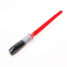 WEGWERPKWAST ROND ZWART HAAR MT10 DIAMETER 17MM WEGWERPKWAST ROND ZWART HAAR MT10 DIAMETER 17MM