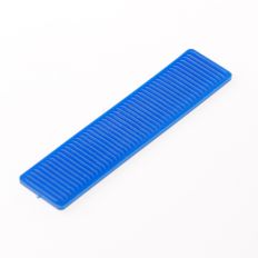 KUNSTSTOF STEUNBLOKJE (GLASBLOKJE / BEGLAZINGSBLOKJE), BLAUW 20 X 2 X 100MM KUNSTSTOF STEUNBLOKJE (GLASBLOKJE / BEGLAZINGSBLOKJE), BLAUW 20 X 2 X 100MM