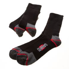 WERKSOKKEN ZWART/GRIJS 44/48 (3-PACK) WERKSOKKEN ZWART/GRIJS 44/48 (3-PACK)